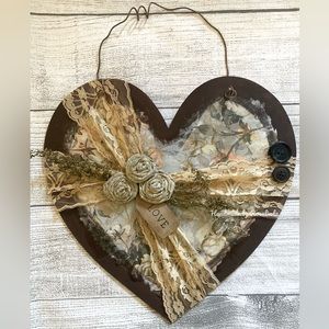 Handmade V-Day Wall Decor.